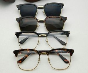 Nouvelles lunettes de soleil créatrices de mode et lunettes optiques 544 Halfframe Square Frame Simple Popular Top Quality Uv400 Protection 1903385