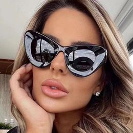 Nouvelles lunettes de soleil créatrices de mode Top Look Luxury Rectangle Lunettes de soleil pour femmes Men Vintage 90 Shades carrées épaisses Sénoirs nus Nude Unisexe Lunettes de soleil avec boîte