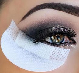 Nieuwe mode wegwerp oogschaduwblokken schoonheid Make -up gereedschappen ooggel make -up schildschildbeveiligingssticker wimperverlengingen patch1364195