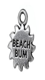 New Fashion Facile da fare 30 pezzi sole con ciondolo da spiaggia con messaggio per gioielli adatti per collana o braccialetto7027082