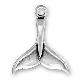 Gratis verzending nieuwe mode gemakkelijk te doen DIY 30 stks walvisstaart nautische dier charme sieraden maken geschikt voor ketting of armband