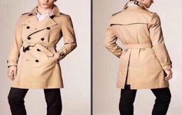 Nieuwe mode Engeland London Middle Long Women Trench Coats Hoge kwaliteit Double Breasted Solid Trench for Women SXXL4536607