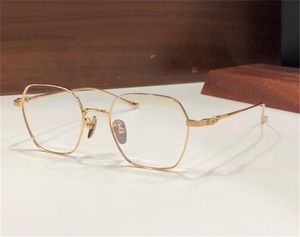 Nieuwe Mode Brillen Ontwerp 8116 Optische Bril Vierkant Frame Vintage Literaire Stijl Eenvoudige Veelzijdige Bril Met Metalen Montuur Met Doos Kan Recept Lenzen
