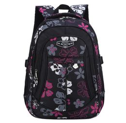 Nouvelle mode impression florale grande capacité sacs d'école pour filles marque femmes sac à dos pas cher sac à bandoulière ensemble enfants sac à dos Y5754105