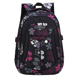 New Fashion Floral Printing Sacs scolaires de grande capacité pour filles marque Femmes sac à dos pas bon marché Sac entièrement sac à dos y18100705277c