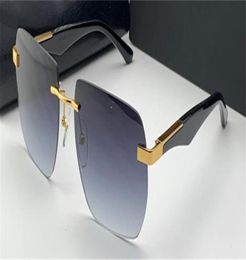 Nouvelles verres de mode Design Sunglasses The Artist II Polygon Rimless Frame généreux Highend Outdoor UV400 Protection Lens4421280