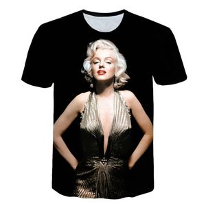 T-shirts pour hommes Mode T-shirt Hommes Femmes Unisexe Impression 3D À Manches Courtes Hip Hop D'été Tops Streetwear Tee