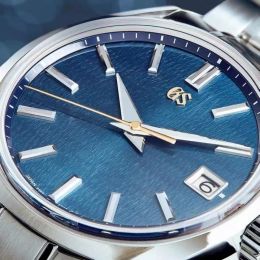 GrandSeiko – montre de luxe pour hommes, en acier inoxydable, Non mécanique, automatique, Date, étanche, horloge à Quartz, nouvelle mode