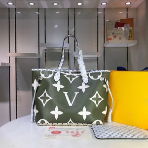 Nouvelle mode sac fourre-tout vert sac de grande capacité sac portable pour femme sac de créateur de luxe rétro sac à bandoulière sac de taille tempérament mode sac à main pour femme