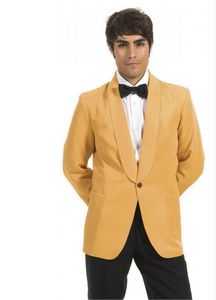 Nouveau mode marié Tuxedos châle revers un bouton excellent garçons d'honneur Blazer hommes costume formel fête costume de bal (veste + pantalon + noeud papillon) NO: 185