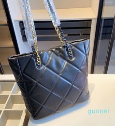 Nieuwe mode handtas luxe designer tas counter-serie grote boodschappentas vierkante dikke ketting tas prachtige portemonnee