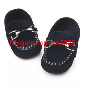 Nieuwe mode Hoge kwaliteit Pasgeboren Baby Boy Shoes Moccasins Patch Slip-on plaid Casual pasgeboren baby peuter babymeisje schoenen 0-18 maanden