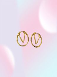 Nouvelles boucles d'oreilles de cerceau de mode Diamètre des femmes 4cm Big Circle Boucle d'oreille simple pour femme de haute qualité8299817