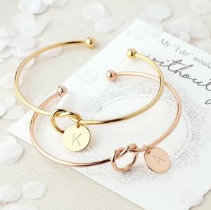 Nueva moda caliente oro rosa/aleación de plata 26 pulsera con letras en inglés cadena de serpiente pulsera con dijes joyería de personalidad femenina regalo de Navidad