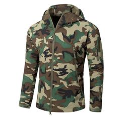 Nuevas chaquetas de moda Shark Skin Stalker Soft Shell chaqueta impermeable a prueba de viento abrigos de abrigo para hombres