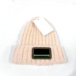 Nouvelle mode enfants garçons filles crâne bonnet chapeaux mode hiver laine mélange tricot casquettes bébé fille garçon Sport Style lettre