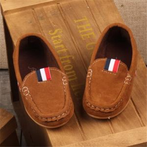 Nieuwe Mode Kinderen Schoenen voor Jongens Meisjes Sneakers Kinderen Lederen Schoenen Klassieke All-match Loafers Baby Peuter Boot Schoen Flat