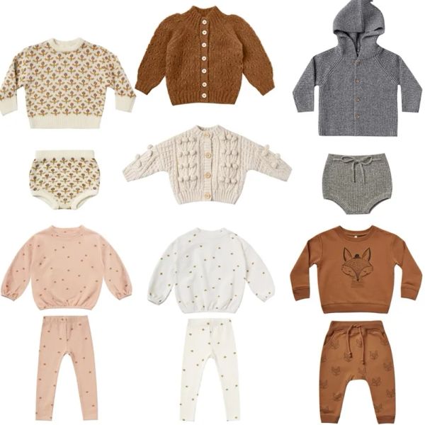 Nouvelle mode enfants pulls en laine RC tout nouveau automne hiver garçons filles mode tricot Cardigan bébé enfant coton vêtements d'extérieur hauts vêtements LJ201