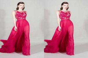 NIEUWE FASHIVE LAAT STREHEKLIJN Een lijn lange avondjurken 2016 Zuhair Murad Chiffon met kralen formele jurken op maat gemaakt China EN3747904