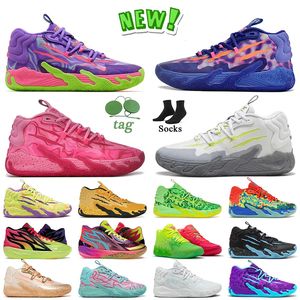 Nieuwe mode lamelo ball schoenen mb.03 02 01 van One Wings Basketball Trainers gift