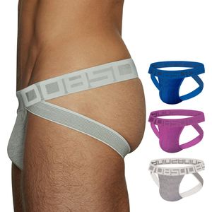 Nouvelle Mode Lingerie Hommes G-strings Jockstrap Taille Basse Sexy Strings Gay Sous-Vêtements Hommes String Coton Bikini Respirant Tanga Hombre