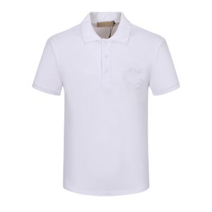 Nieuwe Mode Londen Engeland Polo Shirts Heren Ontwerpers Polo Shirts High Street Borduren Afdrukken T-shirt Mannen Zomer Katoen Casual t-shirts M-3XL p23