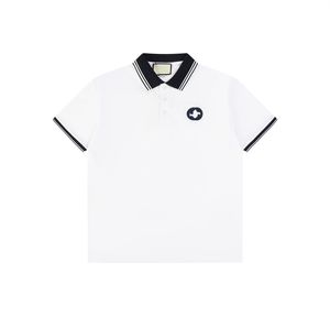 Nieuwe mode Londen Engeland Polos shirts heren ontwerpers polo shirts high street borduurwerk print t shirt mannen zomer katoen casual t-shirts #26