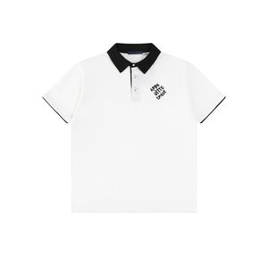 Nieuwe Mode Londen Engeland Polo Shirts Heren Ontwerpers Polo Shirts High Street Borduren Afdrukken T-shirt Mannen Zomer Katoen Casual T-shirts #01