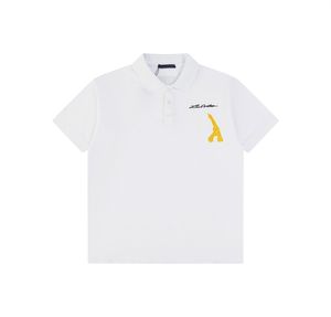 Nieuwe Mode Londen Engeland Polo Shirts Heren Ontwerpers Polo Shirts High Street Borduren Afdrukken T-shirt Mannen Zomer Katoen Casual T-shirts #05