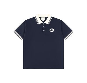 Nieuwe Mode Londen Engeland Polo Shirts Heren Ontwerpers Polo Shirts High Street Borduren Afdrukken T-shirt Mannen Zomer Katoen Casual T-shirts #28