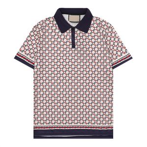 Nieuwe Mode Londen Engeland Polo Shirts Heren Ontwerpers Polo Shirts High Street Borduren Afdrukken T-shirt Mannen Zomer Katoen Casual t-shirts Q38
