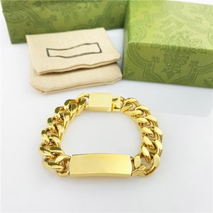 nieuwe Mode luxe designer armband manchet bangle mannen vrouwen rvs sieraden vrouwen 18k goud zilver rose kleuren punk hip hop armbanden party huwelijkscadeau