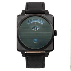 Nieuwe mode luxe horloges 38 mm unisex dames heren Watch Quartz beweging roestvrijstalen lederen polshorloges Montre de Luxe met b239i
