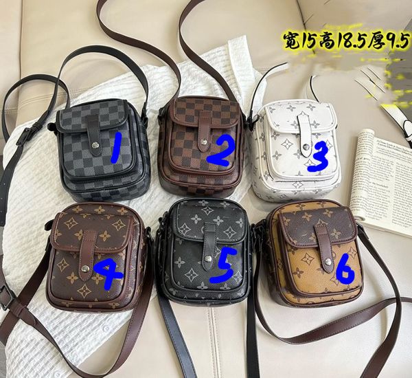 Nuevos hombres y mujeres de moda Europa ENTRA ESTADOS UNIDOS BOLSO SOLO SOLSA Crossbody Mini Mochila pequeña Teléfono móvil 7505