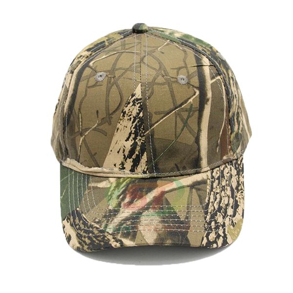 Nouveau mode hommes camouflage jungle chapeau coton Snapback lisse hommes casquette de baseball en gros chasse en plein air camping casquettes réglables