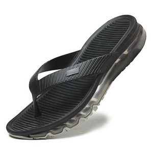 Zapatillas de cojín de moda Zapatillas de hombre casuales Diseño elegante Ocio Verano Sandalias de playa al aire libre Rojo Negro Blanco para hombre de alta calidad