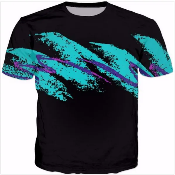 Nouveau mode hommes/femmes 90 s Jazz papier tasse noir drôle 3D T-shirt décontracté à manches courtes T-Shirt été hauts RZC0130