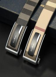 Nova moda masculina cintos de negócios ceinture fivela automática cintos de couro genuíno para homens e mulheres cinto 5172471