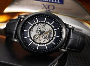 Nouvelle mode pour hommes Sport Wrist Wistr AR Style de luxe Skeleton en acier inoxydable Dalle et dossier de dos Mouvement automatique Sweeting Wat1802896