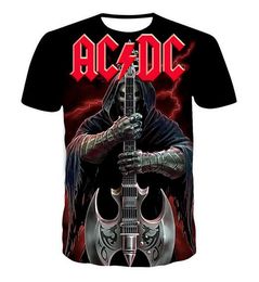 Nieuwe Mode Mens / Dames Rock Band T-shirt Zomer Stijl Grappige Unisex 3D Print Casual T-shirt Tops Plus Size AA05