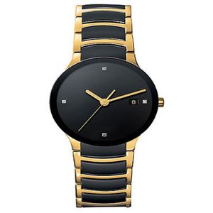Nouvelle mode hommes femmes montres mouvement à quartz montre de luxe pour homme montre-bracelet montres en céramique rd06292S