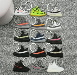 Nieuwe mode Mini Silicone Cute Air Shoes Keychain Charm Women Key Ring Gifts Sneaker Key Hanger Pendant Accessoires Key Chain9255324