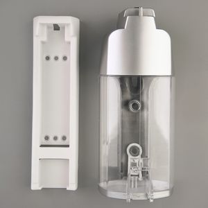 Druppelvrij ontwerp Enkele kop Wasruimte Wandmontage ABS Sanitizer Douche Shampoo Dispenser