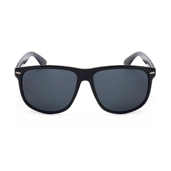 Mode lunettes de soleil surdimensionnées classiques femmes hommes lunettes grand cadre carré haute qualité Protection UV lunettes de soleil avec étui
