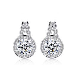 3A Zircon Stud Oread Oreads Classic V Shape Jewelry Fashion Fashion Women Micro Set Zircon S925 Silver EXQUIS EARRS ENSEMBLES FEMMES DE MÉDICA