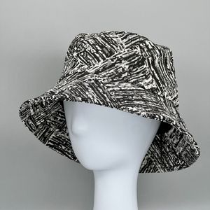 Chapeau seau en Jacquard à carreaux pour femmes, nouvelle mode printemps été, chapeau de pêcheur décontracté, casquette de soleil en plein air HCS241