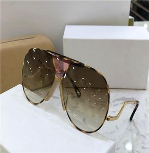 NIEUW Fashion Pop Design Dames Zonnebrillen Color Light Lens Ultra Light Eyewear 154 Fashion Popular Casual Style Top Kwaliteit met CAS3896765