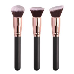 Mode losse poeder blozen borstels enkele zachte gezicht borstel grote cosmetica make-up borstels foundation make-up tool