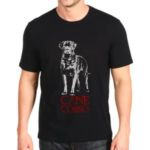 T-shirt imprimé à la mode Cane Corso Top Mastiff italien T-shirts de personnalisation en vrac pour hommes T-shirts pour hommes