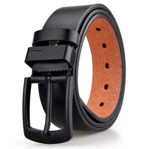 Nouvelle mode PU en cuir de cuir ceinture de créateurs pour hommes célèbres hommes ceinture à épingle massive à aiguille boucle boucles sangle masculine 329J